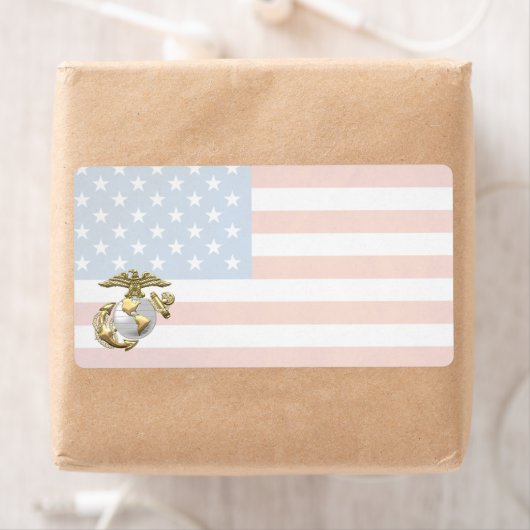 Étiquette USMC Eagle, Globe & Ancre (EGA) [3D] (En situation)