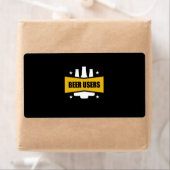 Étiquette Utilisateurs Fiers De La Bière (En situation)