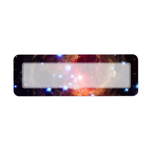 Étiquette V838 Monocerotis Star (télescope Hubble) (Devant)