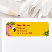 Étiquette Vacances de validation Pinky (En situation)