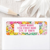 Étiquette Valentine (En situation)