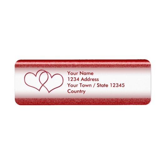 Étiquette Valentine #1 (Devant)