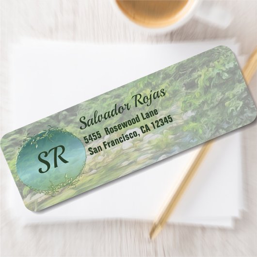 Étiquette Vallarta River South 0366 Adresse