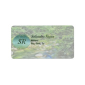 Étiquette Vallarta River South 0366 Adresse (Devant)