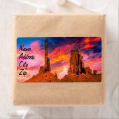 Étiquette Vallée du Monument (En situation)