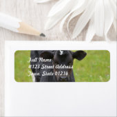 Étiquette Veau de bébé noir (En situation)