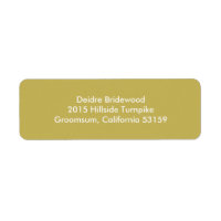 Vegas Gold Contemporary Solid Color