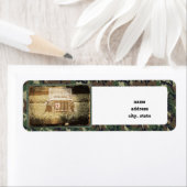 Étiquette Véhicule militaire (En situation)