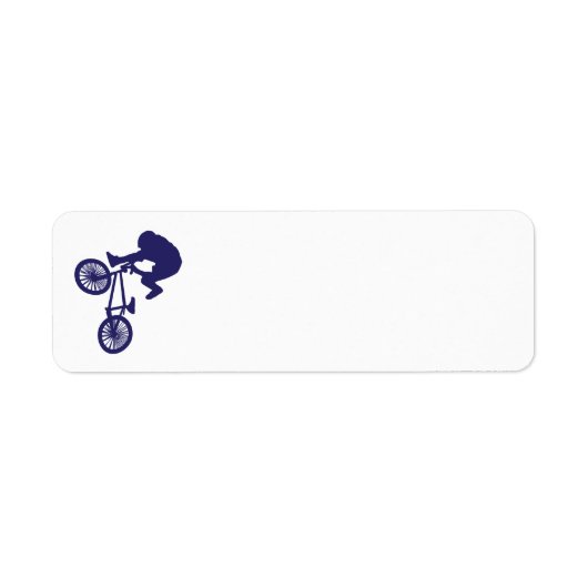 Étiquette Vélo BMX (Devant)