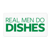 Étiquette Véritables Hommes Do Plats (Devant)