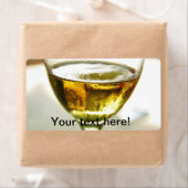 Étiquette Verre de bière (En situation)