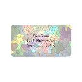 Étiquette Verre retenu par Shirley Taylor (Devant)