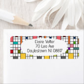 Étiquette Verre tendu (En situation)