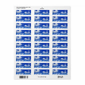 Étiquette Vers le haut dans le contrôle aérien haute altitud (Feuille entière)