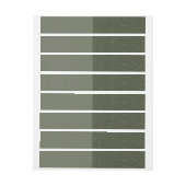Étiquette vert de mousse personnalisé - Matte & Sp (Feuille)