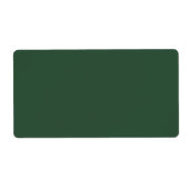 Étiquette Vert Pin (Devant)