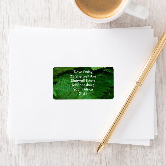 Étiquette Vert pour toujours (En situation)