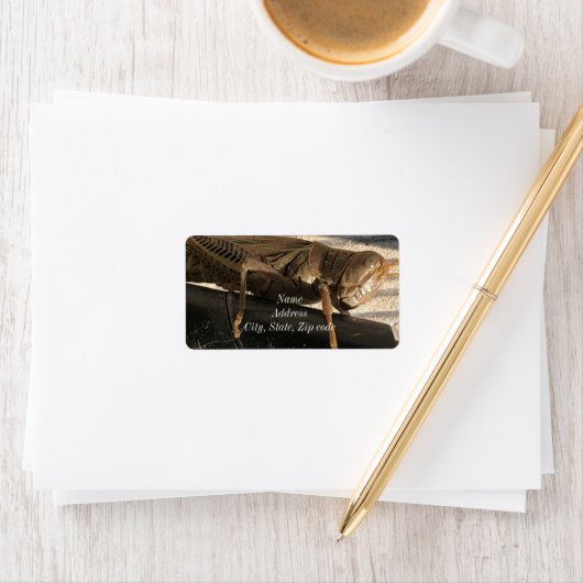 Étiquette Vert vif (En situation)