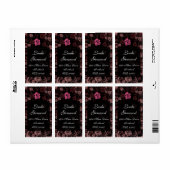 Étiquette Verticale Romance de l'étiquette d'expédition de (Feuille entière)
