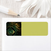 Étiquette Vibrations magiques Art Abstrait (En situation)