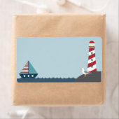 Étiquette vide nautique (En situation)