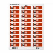 Étiquette Vidéo (Feuille entière)