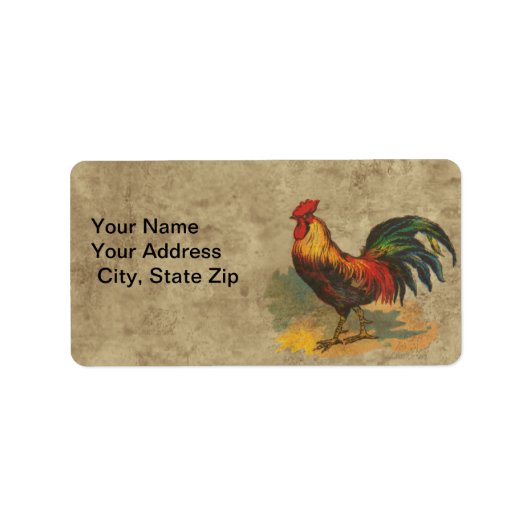 Étiquette Vie agricole (Devant)