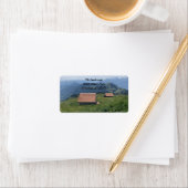 Étiquette Vieilles granges de Rigi Kulm (En situation)