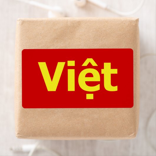 Étiquette Viêt (En situation)