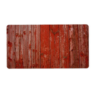 Étiquette Vieux bois rouge