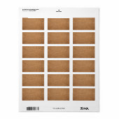 Étiquette Vieux Canvas de coton Texture pour Arrière - plan (Feuille entière)