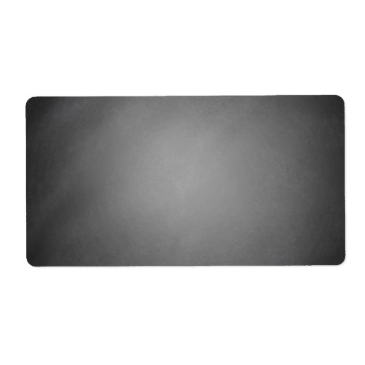 Étiquette Vignette Chalkboard tendance (Devant)