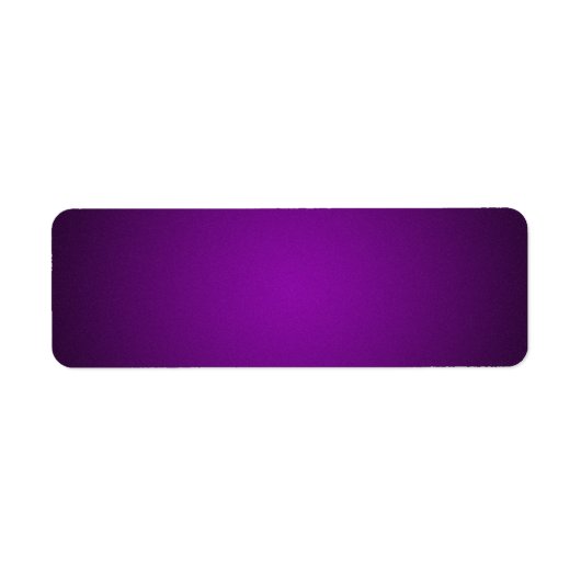 Étiquette Vignette granuleuse violet-noir tendance (Devant)