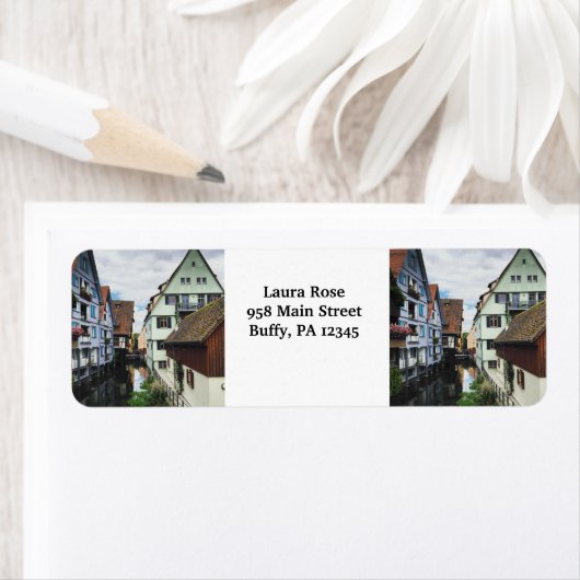 Étiquette Village (En situation)