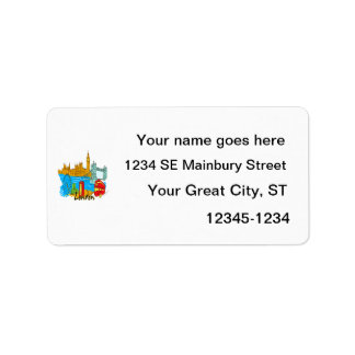 Étiquette ville de londres image de voyage.png