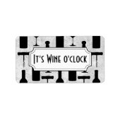 Étiquette Vin (Devant)