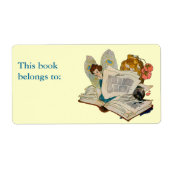 Étiquette Vin de livre Fairy (Devant)