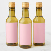 Étiquette vin rose Mini (Bouteilles)