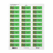 Étiquette Vincent van Gogh (Feuille entière)