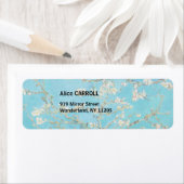 Étiquette Vincent van Gogh - Floraison des amandiers (En situation)