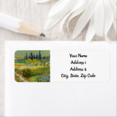 Étiquette Vincent Van Gogh Garden (En situation)