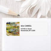 Étiquette Vincent van Gogh - Jardin à Arles (En situation)