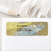 Étiquette Vincent Van Gogh - Mion, Repos / Travail / Siesta (En situation)