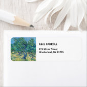 Étiquette Vincent van Gogh - Olive Grove (En situation)