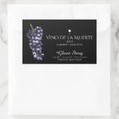 étiquette vino de la muerte (Sac)
