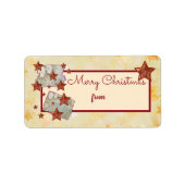 Étiquette Vintage (Devant)