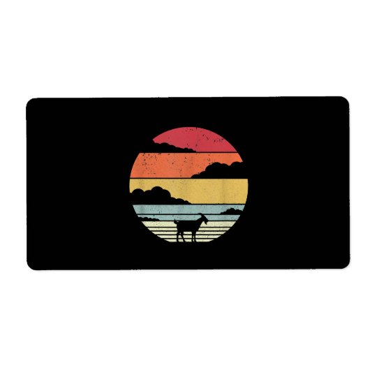 Étiquette Vintage (Devant)