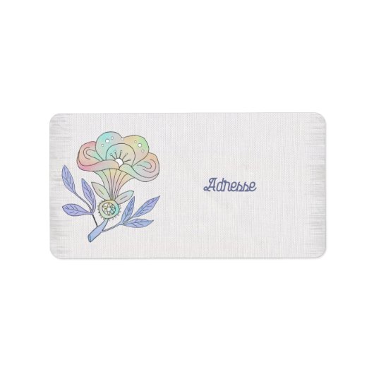 Étiquette Vintage (Devant)