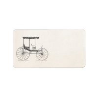 Vintage 1800 s Carriage Horse-Drawn Antique Buggy