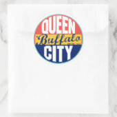 Étiquette Vintage Buffalo (Sac)